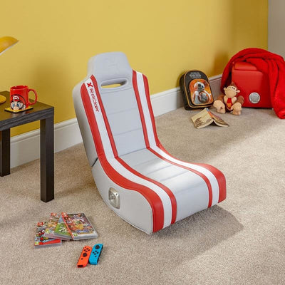 X Rocker Shadow 2.0 Chair Gaming Asiento Acolchado Red White — image 1