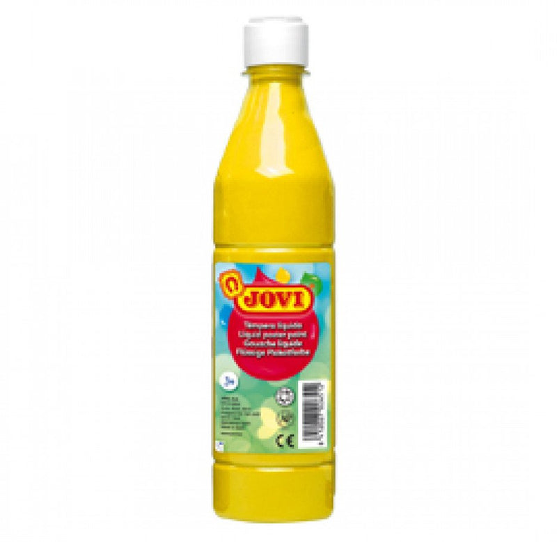 Jovi Témpera Líquida School Bottle 500ML Yellow