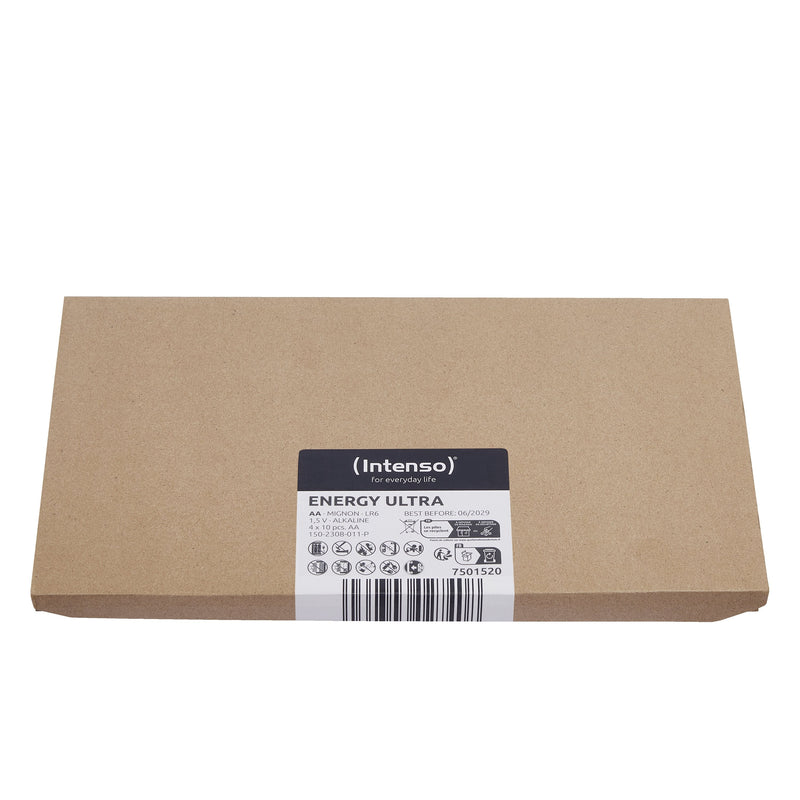 Intego Energy Ultra Aa LR06, Battery Black/Yellow 40 Paquete 7501520