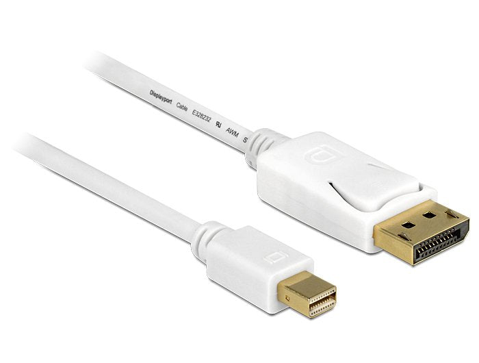 Delock 83485 Cable Mini DisplayPort 1.2 Male DisplayPort Male 4K 60 HZ 7,0M
