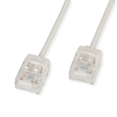 Roline UTP Datacenter Network Cable CAT.6A (class Ea), Lsoh, Slim, Extra Kurzer Plug Grey 1M — image 1