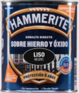 Hammerite Esmalte Metallic Liso Glossy White 0.750L 5094130 — image 1