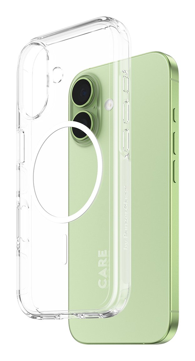 Panzerglass Care™ By ® Urban Explorer Case Transparent W. White Magsafe Iphone 17 Case For Apple - Iphone 17 T