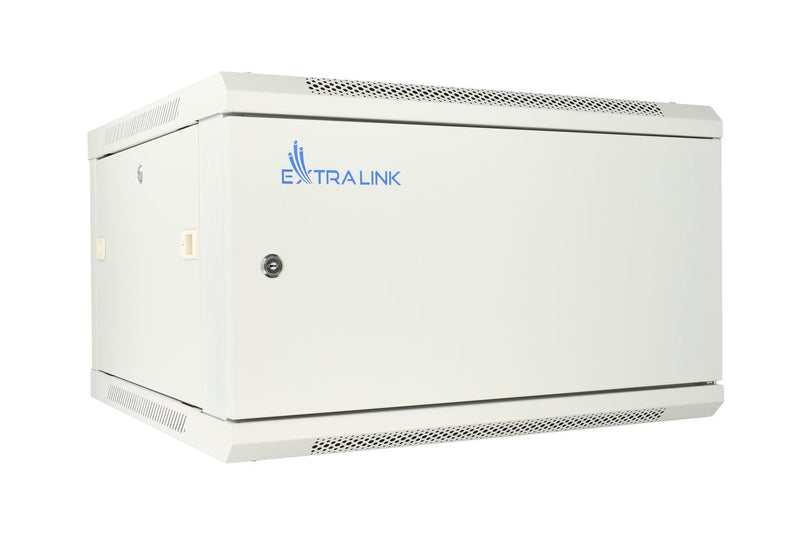Extralink Cabinet 6U 600X600 Asp Grey Rackmount Assembly Wall Door Metal