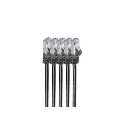Shiverpeaks RJ45 Network Cable S FTP, CAT.7 VE5, 0,5M Black — image 1