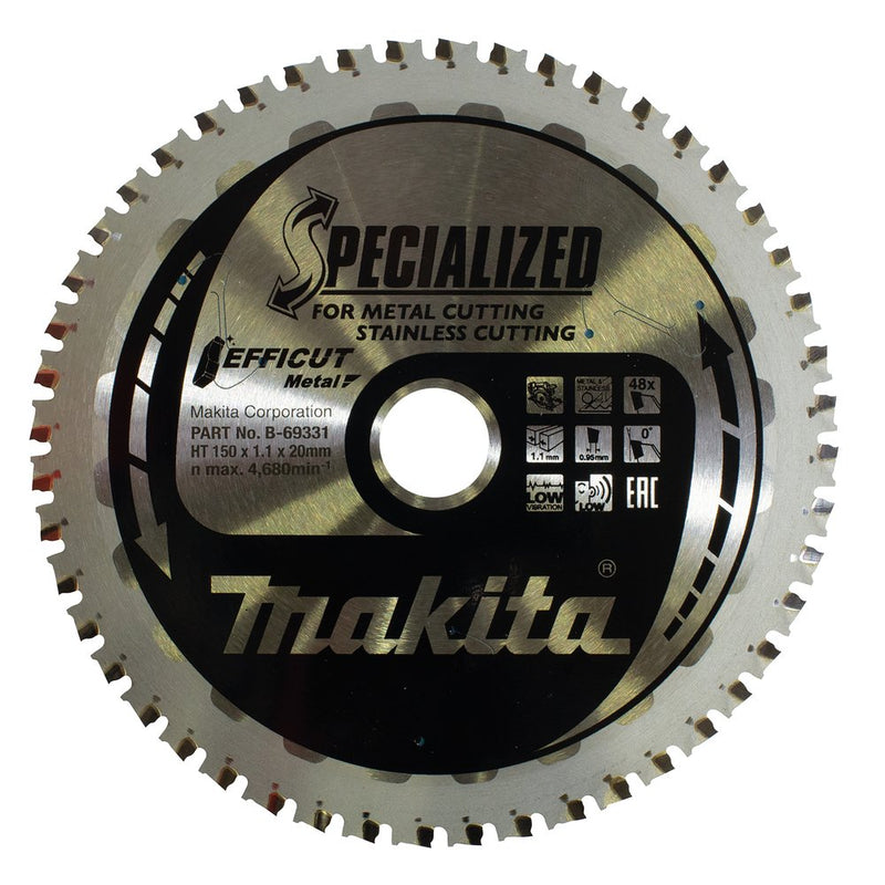 Makita B-69331 Hoja Saw Circular 15CM 1 Pieces
