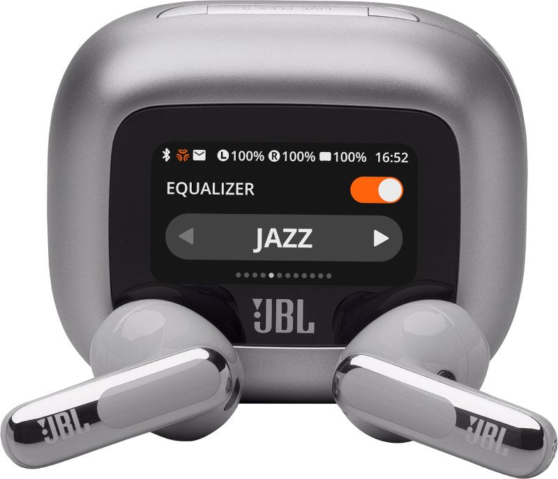 Jbl Auriculares Live Flex 3 Plata Inear True Inalámbrico