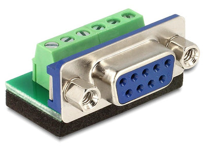 Delock Adapter Terminalblock 6 Pin Sub-d 9 Pin Bu. — image 1