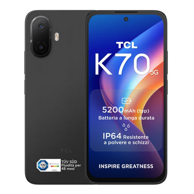 Tcl Smartphone K70 5G 4RAM 128GB Black Medianoche — image 1