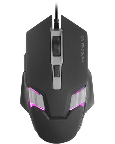 Mars Gaming Mouse Gaming MM024 Up To 4000 DPI Black — image 1