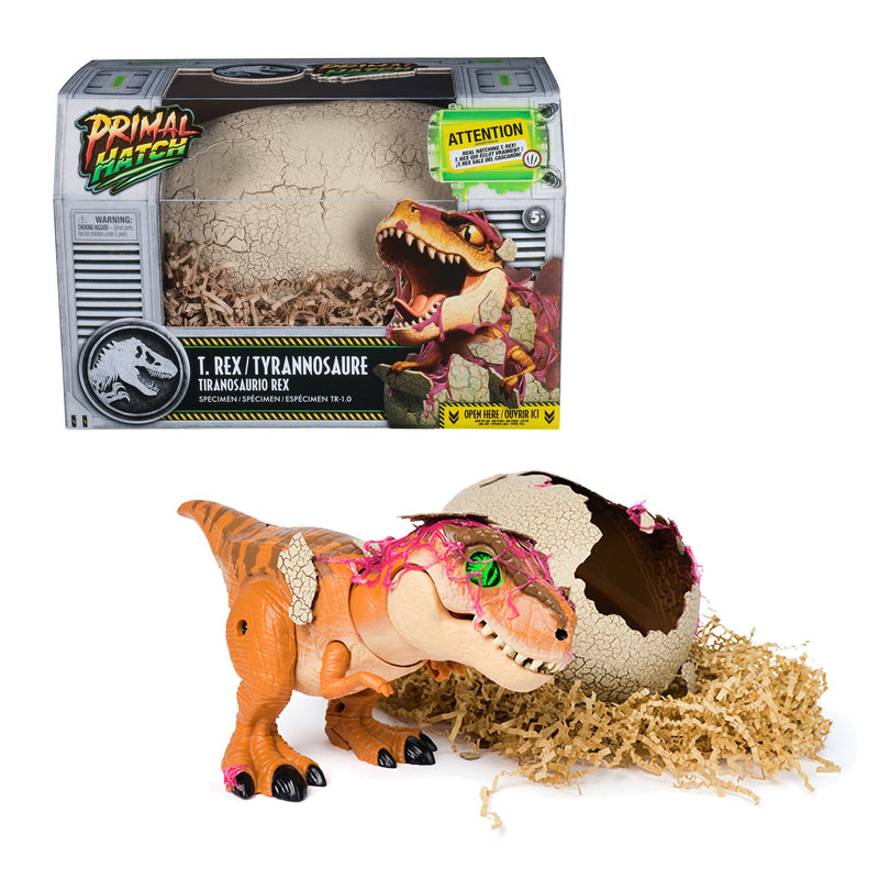 Spin Master Primal Hatch - T-rex Interactivo Huevo, Figure Set 6072462