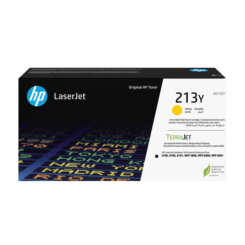 HP Toner Genuine 213Y Yellow