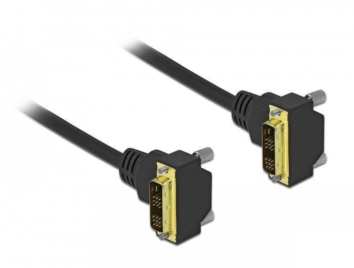 Delock DVI Cable 18 + 1 Male Angular a 18 + 1 Male Angular 3M