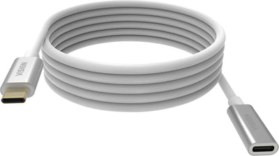 Cable Extensión USB C 2M USB 3.2 Gen 1 5Gbps Supports Power Charging 3A USB C 3.2 (m) a USB C 3.2 (f) Diámetro — image 1