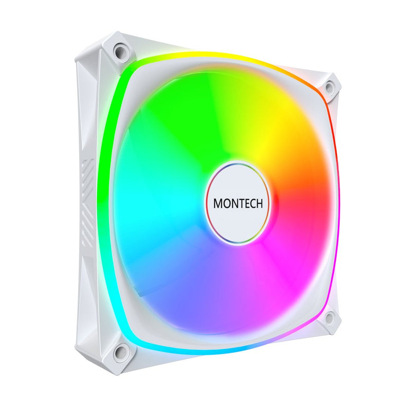 Montech Fan PC AX120 Pro 12CM White 1 Pieces
