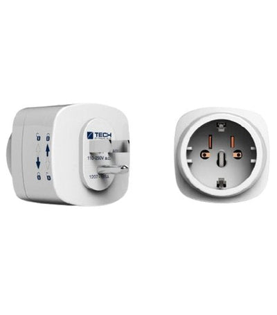 Adapter Input Multiple Mundial a Output Plug Europa, TB-901, Travel Blue — image 1