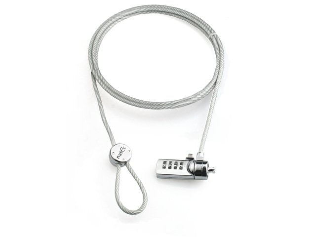 Natec Genesis Lobster Code Cable Antirrobo Metallic 1,8M