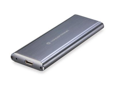 Conceptronic External Enclosure SSD M.2 USB 3.1 Aluminium Type-c *no Supports SSD PCIE NVMe M.2 — image 1