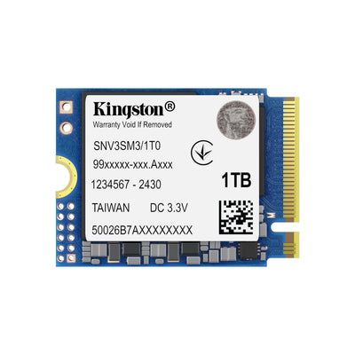 Kingston Drive SSD 1000GB NV3 M.2 2230 PCIE 4.0 NVMe SNV3SM3/1T0 — image 1