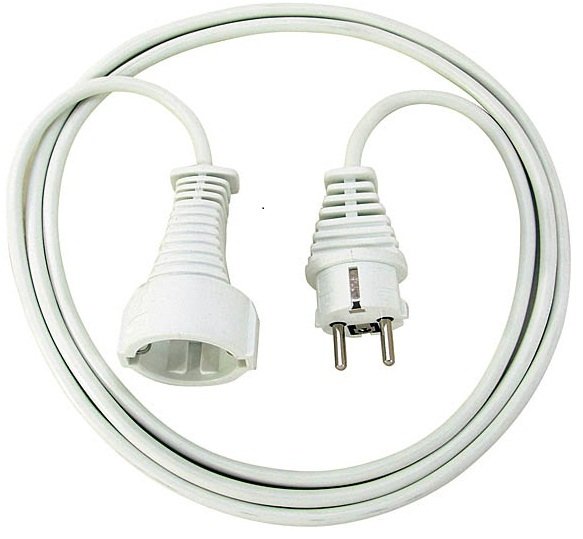 Brennenstuhl Alargador Quality Cable White 5M