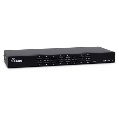 Inter-tech KVM Switch KS-3116 RJ45, 16 Port — image 1