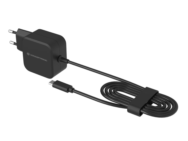 Conceptronic Wall Charger OZUL04BE 67W GaN Pd USB Cable -c