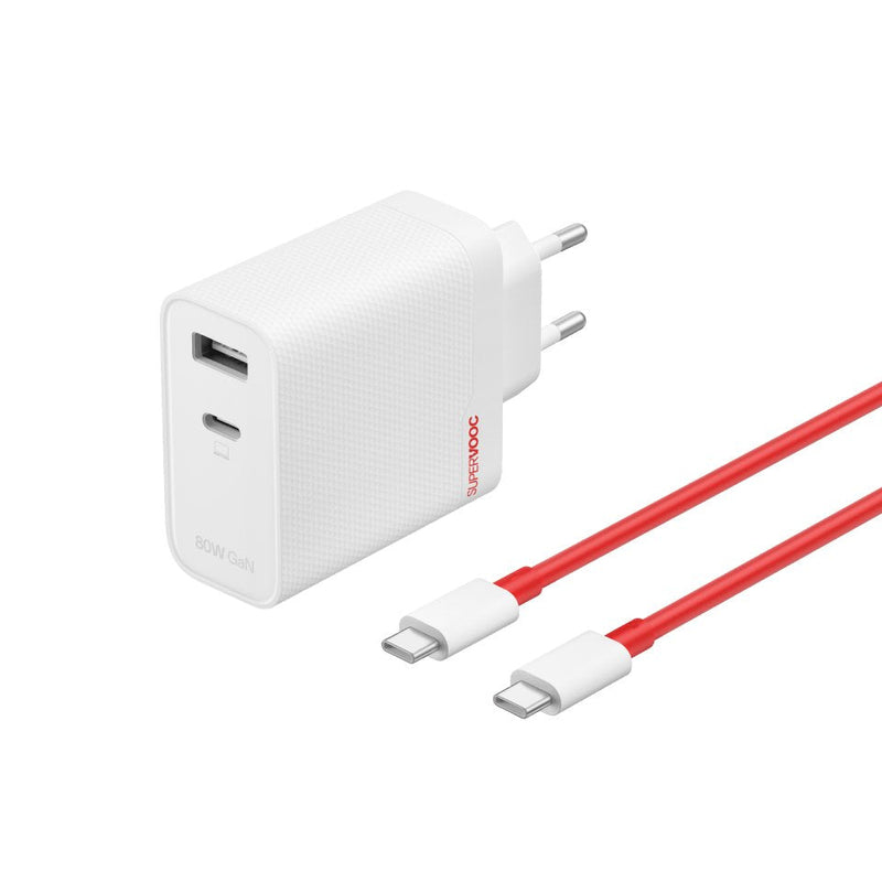 Oneplus 80W Power Adapter (Type-c + Type-a)