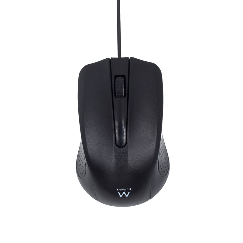 Ewent EW3300 Mouse Ambidextro USB Type a Óptico 1000 DPI