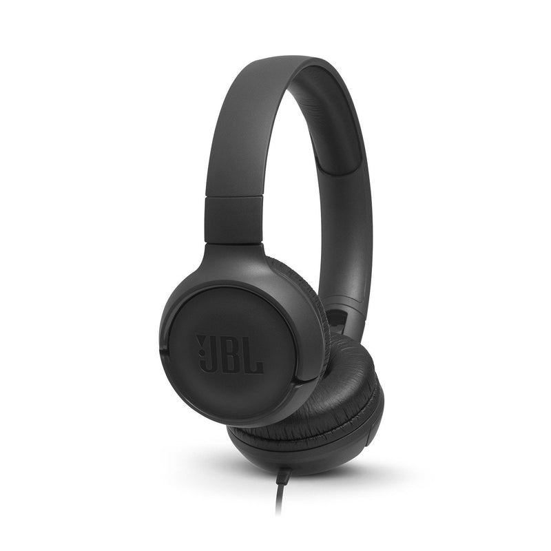 050036347594JBL Tune 500 Negro Auriculares Pure Bass Cable Plano Sin Enredos