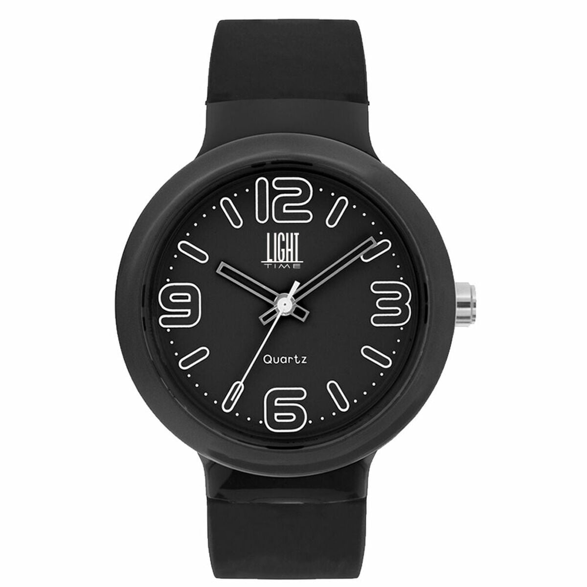 Light Time Unisex Watch Light Time Europe Black (Ø 40 Mm)