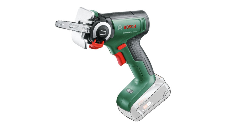 Bosch Saw Wireless Nanoblade Universalcut 18V-65 Body Only 18 Voltios, Green/Black Without Battery Ni Charger