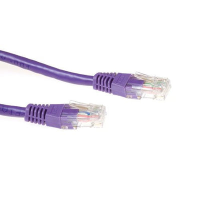 Purple 7 Meter U UTP CAT.6A Patch Cable With RJ45 Connectors — image 1