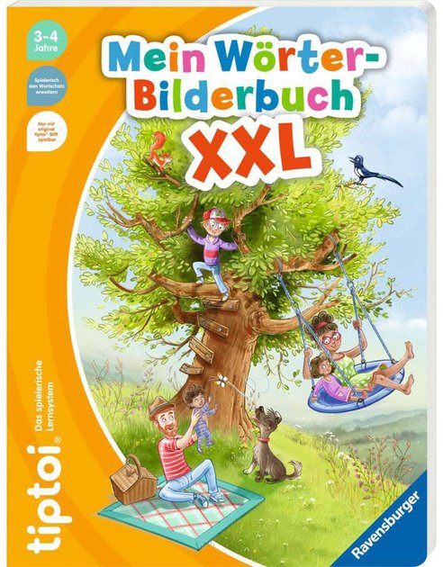 Ravensburger Tiptoi My Word Book Ilustrado Xxl, Book Aprendizaje 49257