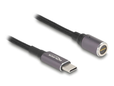 Delock 80781 Cable Charging Laptop USB Type-c™ Female a Connector Magnetic 8 Pines, 15CM. — image 1