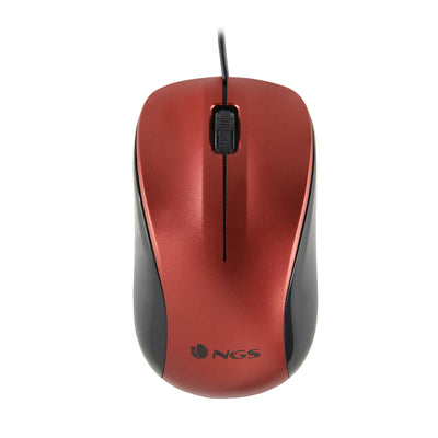 Ngs Mouse Crew Up To 1200 DPI Red — image 1
