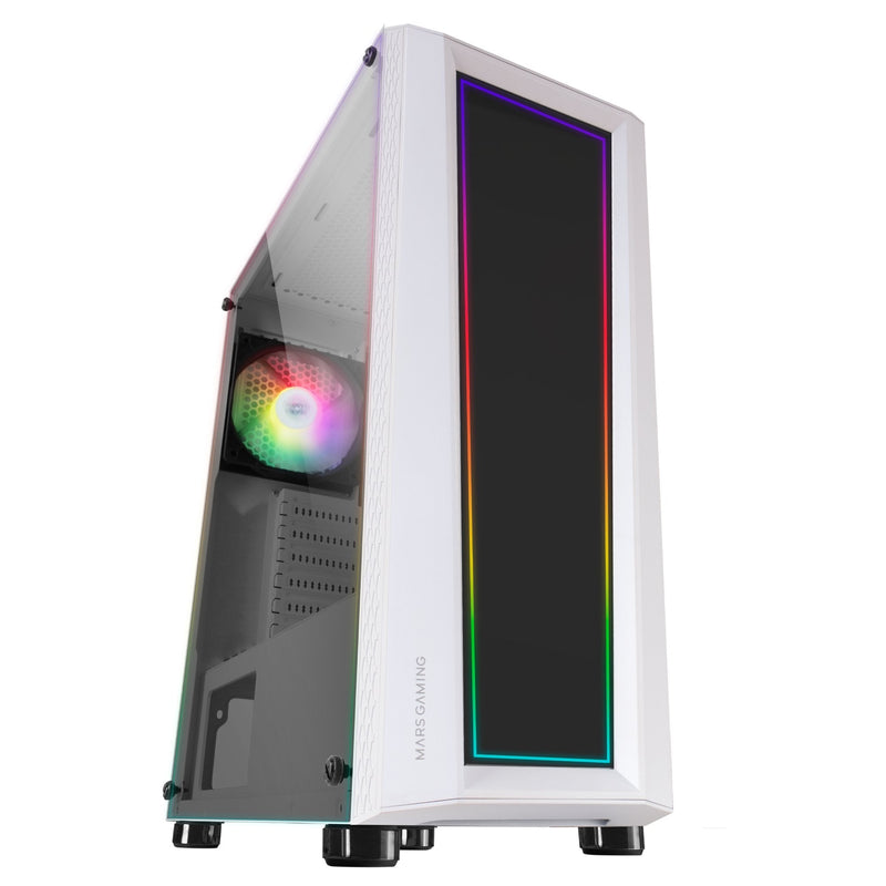 Mars Gaming Box Gaming Semitorre Artística Mc-art White