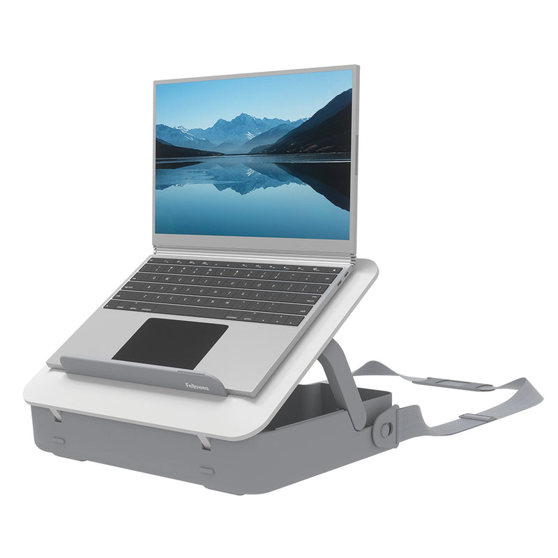 Fellowes Case With Elevador Breyta Laptops Up To 14' White