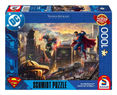 Schmidt Spiele Thomas Kinkade Studios: DC Superman - Hombre Steel Puzzle 1000 Pieces 58591 — image 1