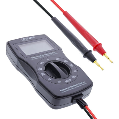 Inline® Multifunction Battery Tester, Measuring Device With LCD Display — image 1