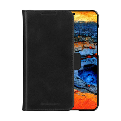 DBRAMANTE1928 Lynge Case For Galaxy S25 + 17CM (6.7) Book Black — image 1