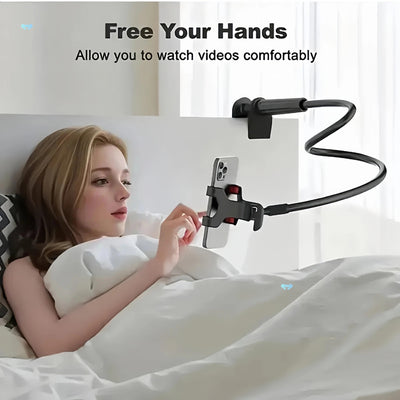 360 Degree Rotating Tablet Phone Holder Spiral Base Lazy