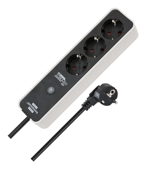 Brennensilla Connect Ecolor WLAN Steckdosenleiste 3-FACH White/Black 1,5M Cable Sprachsteuerung, Timer, App) 1 — image 1