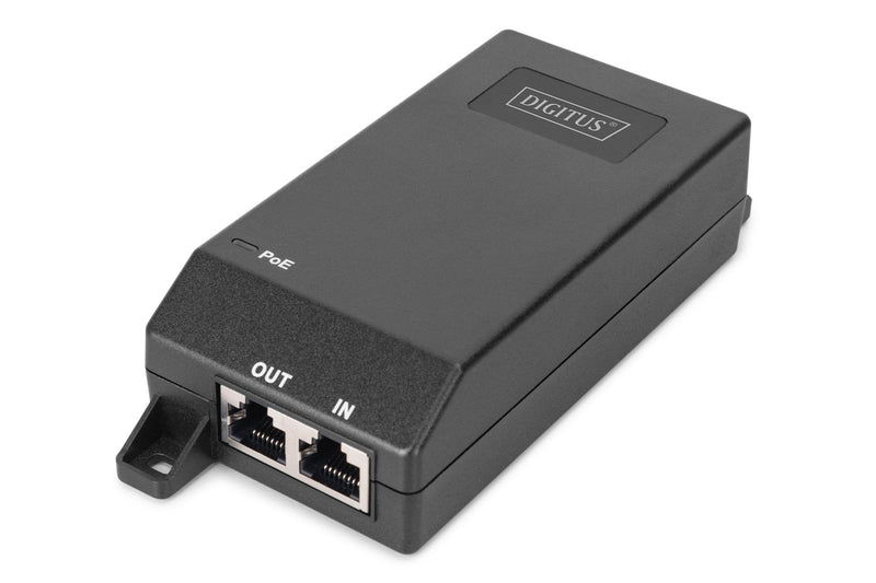 Digitus Active Power Supply Adapter PoE + 802.3AT Max. 55V 30W 10 100 1000Mbps Up To 100M