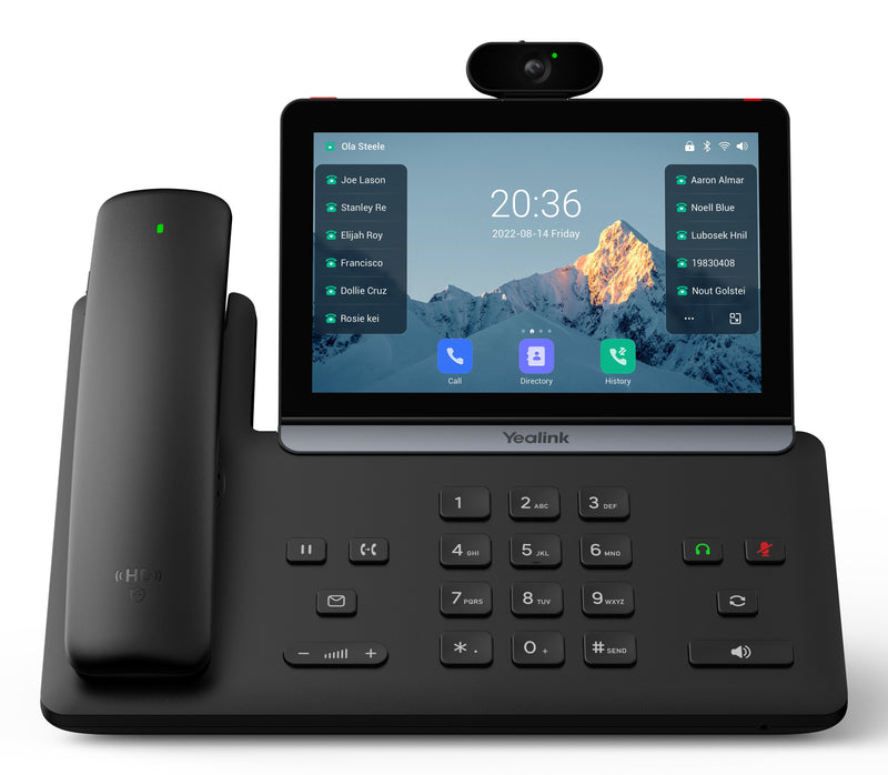 Yealink T88V Pro Phone IP Black LCD Wi-Fi