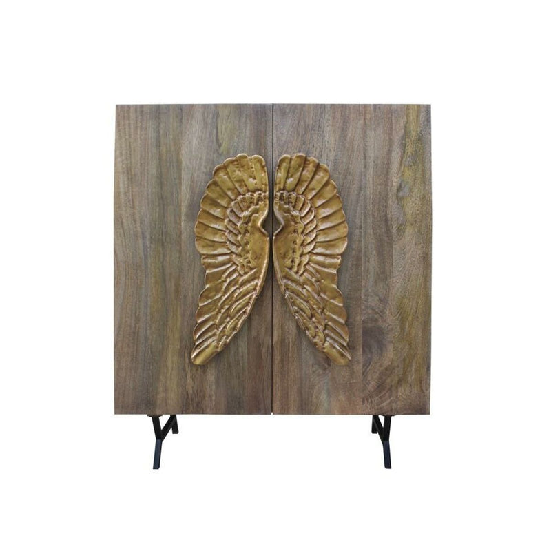 Sideboard DKD Home Decor Brown Golden Mango wood 100 x 45 x 120 cm 100 x 50 x 120 cm