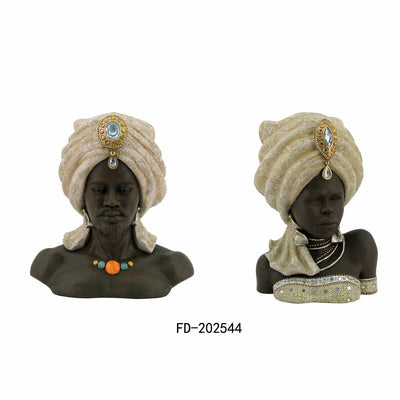 Dkd Home Decor Decorative Figure Dkd Home Decor 2 Units (Refurbished A)