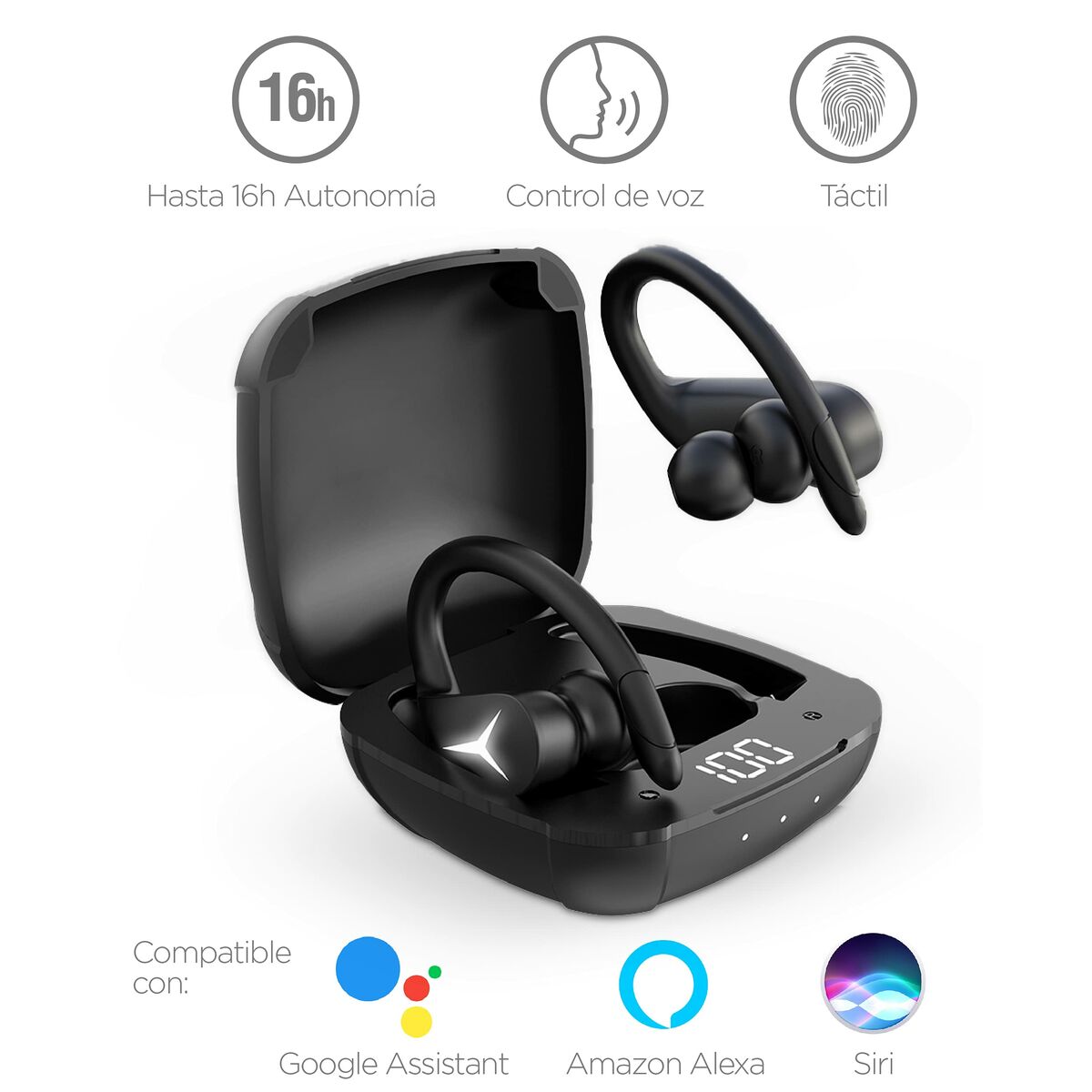 Ksix Sports Headphones Ksix Sport Buds 2 700 Mah