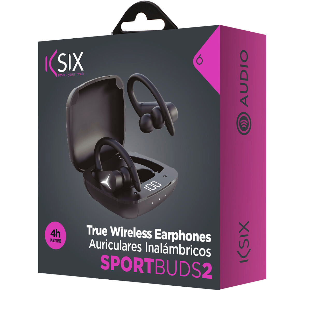 Ksix Sports Headphones Ksix Sport Buds 2 700 Mah