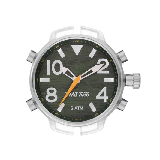 Watx & Colors Unisex Watch Watx & Colors Rwa3710  Green (Ø 49 Mm)