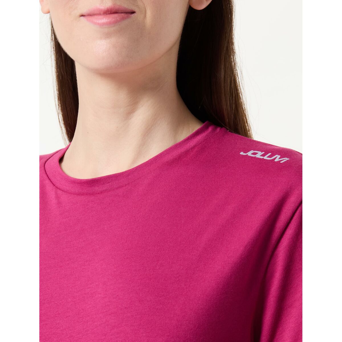 Women’s Short Sleeve T-Shirt Joluvi Combed Cotton Purple